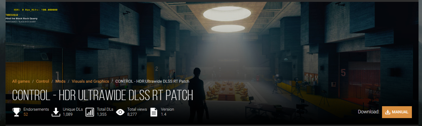 《Control(操纵)游戏添加官方 HDR 适用，开发者“为爱发电”